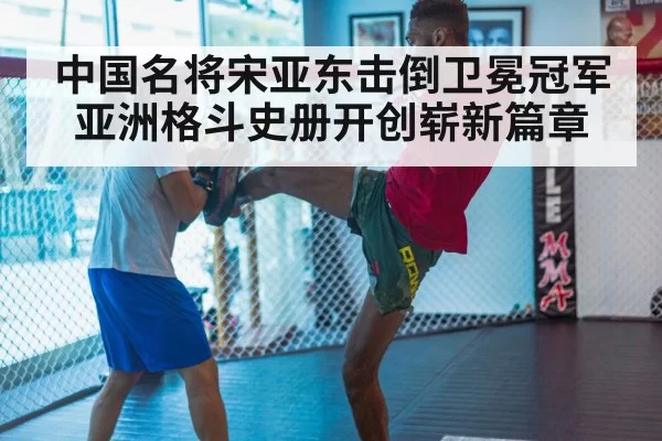 中国名将宋亚东击倒卫冕冠军 亚洲格斗史册开创崭新篇章